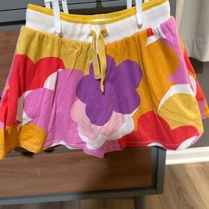 Colorful Floral Girl’s Skort